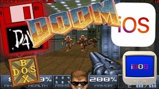 Doom 4 Vanilla Mod on iOS iDOS2 Dosbox Doom Mod [upl. by Jessalyn208]