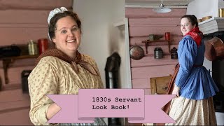 1830s Servant Look Book [upl. by Accalia211]