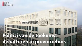 Scholieren in debat over windmolens en jongerenparticipatie  RTV Utrecht [upl. by Trueman]