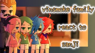 Vinsmoke family react to sanji 1onepiece germazosan [upl. by Conard]