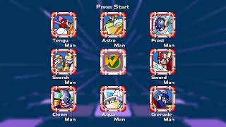 Mega Man 8 — Stage Select Cover Extended [upl. by Westney]