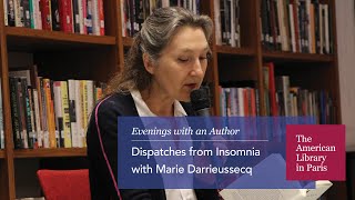 Dispatches from Insomnia with Marie Darrieussecq [upl. by Arbrab]