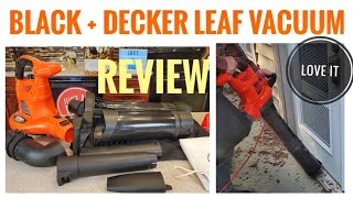 Review Black amp Decker Leaf Blower amp Vacuum 3 in 1 BV6000 How to Change amp Assemble [upl. by Lramaj]