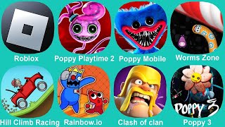 poppy Mobile 3 Poppy Playtime 2 Poppy 3 Mr Meat Roblox Dark Riddle Poppy Playtime Chapter 1 [upl. by Beata]