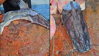 aar fish cutting skills sagar fish hoodi Bangalore [upl. by Notkcorb]