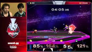 ArmadaMew2King vs SFATPewPewU  BroUp Challenge  Smash Summit [upl. by Lorilyn]