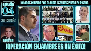 OPERATIVO ENJAMBRE UN ÉXITO total  Salinas Pliego baja en la BMV  ESTUDIO 04 [upl. by Lenno]