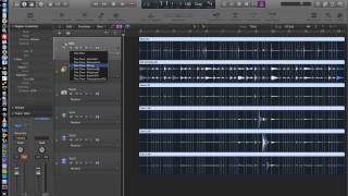 Logic Pro X  Video Tutorial 19  Flex Time Part 2  Rhythmic and Slicing [upl. by Bernadette]