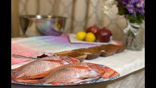 How To Make Crispy Fried Red Snapper Fish  Tasty Fried Red Snapper Recipe [upl. by Natsirhc857]