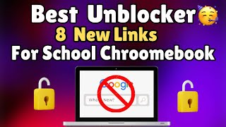 BEST Unblocker For SCHOOL Chromebook 2024  Best WORKING Proxy For SCHOOL 2024 [upl. by Longmire823]