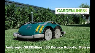 Ambrogio Robotic Lawn Mower L60 Deluxe [upl. by Yruoc]