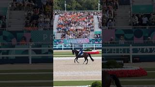 Dressage Olympics in Versailles ✨ bridgerton palace olympics paris2024 equitation horse [upl. by Sonafets]