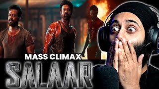 SALAAR MASS CLIMAX FIGHT SCENE REACTION  PRABHAS  PRTV [upl. by Eastlake]