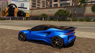 Lotus Emira Porche Killer  The CREW Motorfest  Logitech G29  Shifter Gameplay 4K 60fps HDR [upl. by Heywood]