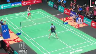 Viktor Axelsen MASTERCLASS vs Kento Momota 🤯🔥💪 [upl. by Sert]