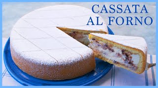 CASSATA AL FORNO SICILIANA  ricetta facile passo passo  di mamma Giorgia  Cucina Con Emilio [upl. by Annael]