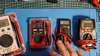 Test multimetrów kieszonkowych Zawsze przy sobie ANENG AN101 UNIT UT120C DT182 Sonel CMM11 [upl. by Arim]