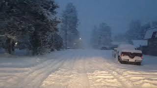 Kalispell Montana winter roads [upl. by Cavanagh]