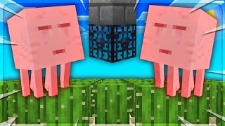 Best Method For Ghast Farms  Minecraft Skyblock  PvPWars [upl. by Eidnew]