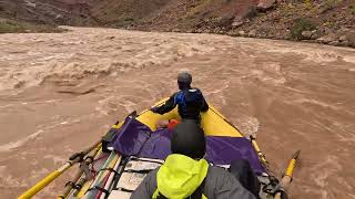 Hance Rapid Chaos and Glory Grand Canyon April 2023 [upl. by Ahsiym472]