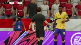 SintTruiden vs royal Antwerp fc FIFA21 [upl. by Woehick]