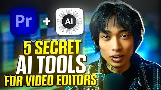 Premiere Pro Secrets🤫 5 AI Tools for Video Editing You Must know about in 2024 [upl. by Omura]