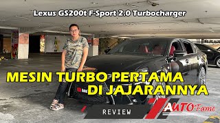 LEXUS GS200t F SPORT 20 TURBOCHARGER  WITH THALIA AUTOFAME [upl. by Hgielrebma]