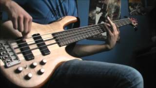 John Myung  Harmonics Bass Cover [upl. by Darin436]