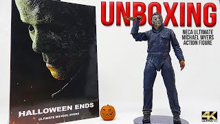 Unleash the Horror NECAs Halloween Ends Ultimate Michael Myers Action Figure Unboxing [upl. by Anauqal]