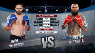 SENSHI 23 Fight 10 Rade Opacic Serbia won over Cristian Ristea Romania [upl. by Brade249]