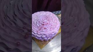 Rose cake Design Roset flower cake Design Blue berry cake shorts video shorts [upl. by Morita]