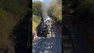 RampN 2102 Storms amp Slips its way through Ryan Township train readingandnorthern 2102 steamengine [upl. by Ecnarwal68]