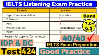 IELTS Listening Practice Test 2024 with Answers Real Exam  424 [upl. by Henrique]