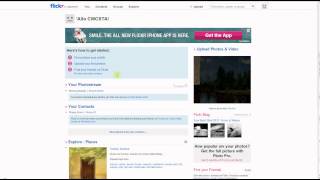 How to Setup a Flickr Account Application API and Sync to ClubHosting [upl. by Raynold]