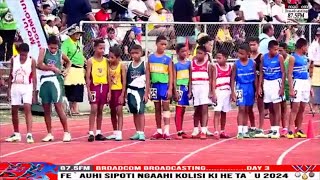 🇹🇴 Day 3 97th Annual InterCollegiate Athletics Competition Kingdom of Tonga 2024 [upl. by Aerua866]