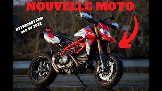 Ma nouvelle moto  Ducati Hypermotard 950SP 2022 [upl. by Michale]