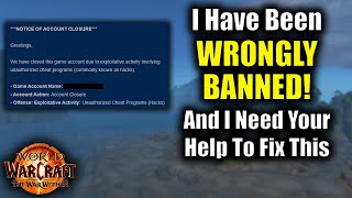 My Account Was Wrongly Banned By Blizzard [upl. by Neelrahc]