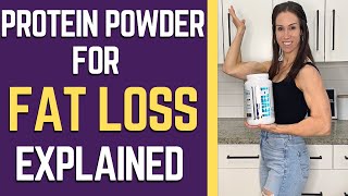 How To Use PROTEIN POWDER For WEIGHT LOSS And MUSCLE GAIN [upl. by Akkire328]