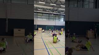 sports fun games Schule Minispiele Rollbrettball [upl. by Ainotna885]