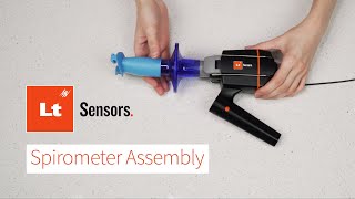 Lt Sensors Spirometer  Disassembling amp Assembling [upl. by Ena]