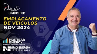 AoVivo  Emplacamento de Veículos em Novembro de 2024  Minuto dos Combustíveis [upl. by Ahsinac841]