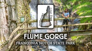 Exploring Flume Gorge Live Free Outdoors [upl. by Alohcin]