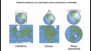 Projeções Cartográficas e Anamorfose [upl. by Ravahs]