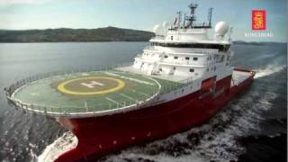 Kongsberg Maritime delivery to Fugro Symphony [upl. by Enicul660]