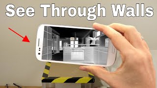 How To Use Your Smartphone to See Through Walls Supermans Xray Vision Challenge [upl. by Anuala]