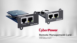 CyberPower Remote Management Card Product Introduction [upl. by Victorine]