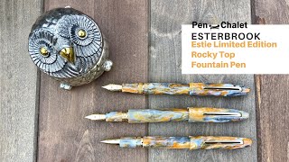 Esterbrook Limited Edition Estie Rocky Top Fountain Pen Unboxing [upl. by Riva]