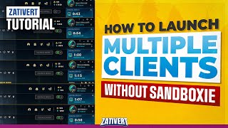 How To Launch Multiple League of Legends Clients 2022 No Sandboxie [upl. by Akerdnahs]