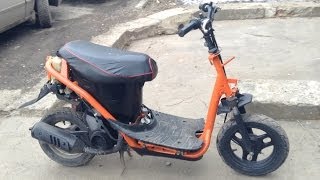 Ремонт и стайлинг ушатанной Honda Dio 27 [upl. by Power337]