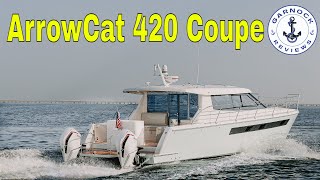 2022  ArrowCat 420 Review  St Petersburg Power amp Sailboat Show [upl. by Bebe]